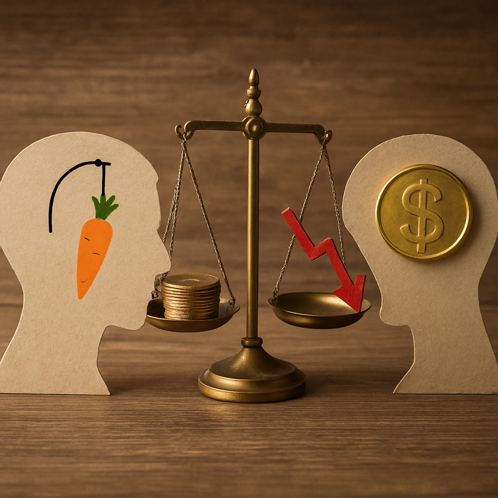 Something about behavioral economics No words just images And make it look like photogrpah not so much raphic